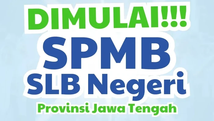 Pendaftaran SPMB SLB Negeri seluruh jenjang pendidikan dimulai!