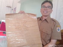 Unik! Pemdes Demak Ijo Klaten Pakai Peta Tahun 1912 Buat Urusan Tanah Warganya