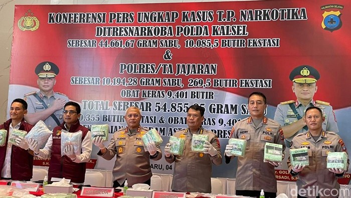 Polda Kalsel tangkap lagi jaringan Fredy Pratama.