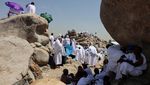 Potret Jemaah Haji Padati Jabal Rahmah