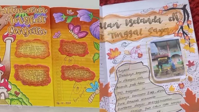 Potret kreativitas siswa SMAN 1 Pulau Rakyat dalam tugas sekolahnya Potret kreativitas siswa SMAN 1 Pulau Rakyat dalam tugas sekolahnya