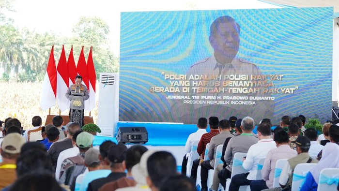 Presiden Prabowo Subianto mengatakan Indonesia sedang menuju arah yang benar untuk kedaulatan pangan. Prabowo menargetkan, Indonesia tak akan impor jagung pada 2026. (dok Istimewa)