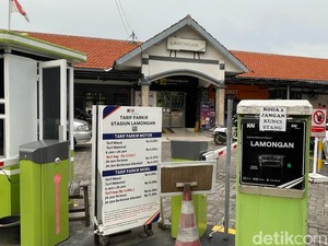 1.140 Penumpang Gunakan Kereta dari Stasiun Lamongan Jelang Idul Adha
