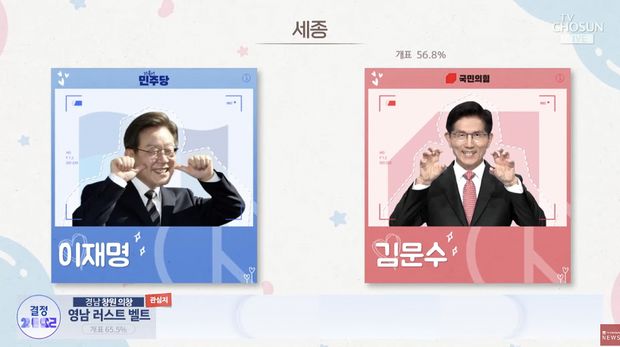  Tangkapan layar dari TV Chosun