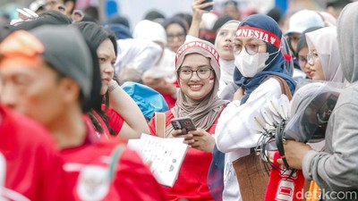 Suporter Mulai Padati SUGBK Jelang Laga Timnas Indonesia vs China