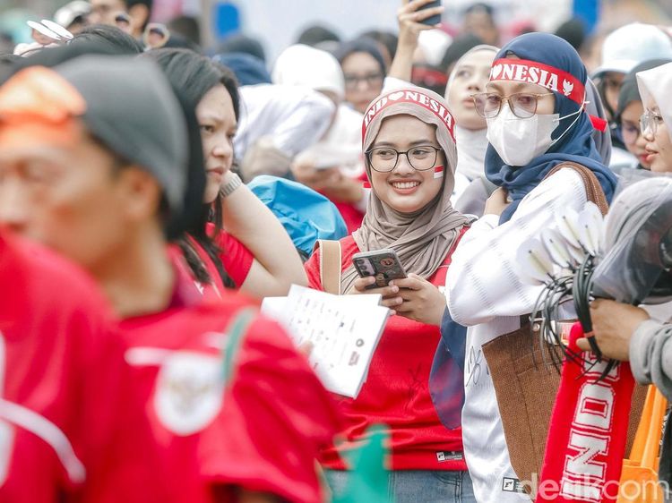 Suporter Mulai Padati SUGBK Jelang Laga Timnas Indonesia vs China