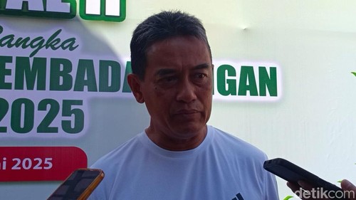 Wabup Buleleng ditemui setelah panen Jagung bersama Polres Buleleng di Desa Sambangan, Buleleng, Kamis (5/6/2025).