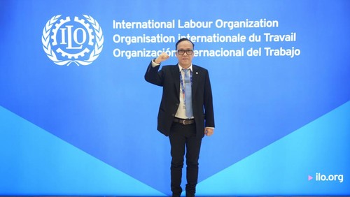 Wakil Menteri Ketenagakerjaan Immanuel Ebenezer dalam forum Konferensi Perburuhan Internasional (International Labour Conference/ILC) ke-113 di Jenewa, Swiss.