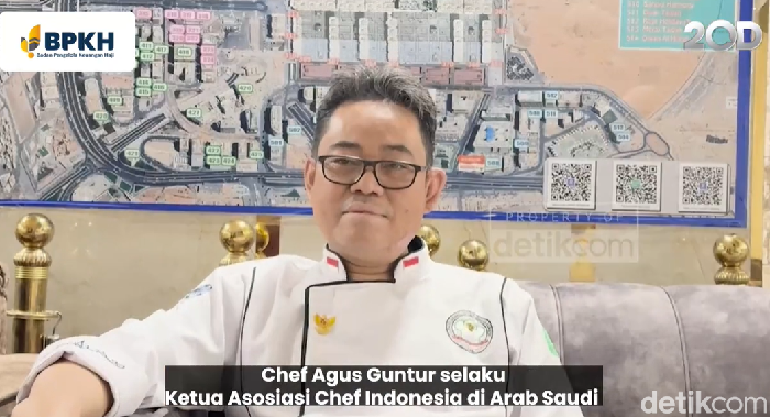 Chef Agus Guntur, Ketua Asosiasi Chef Indonesia di Arab Saudi