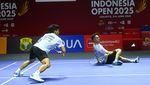 Duel Sengit Lawan Malaysia, Sabar/Reza ke Semifinal Indonesia Open 2025