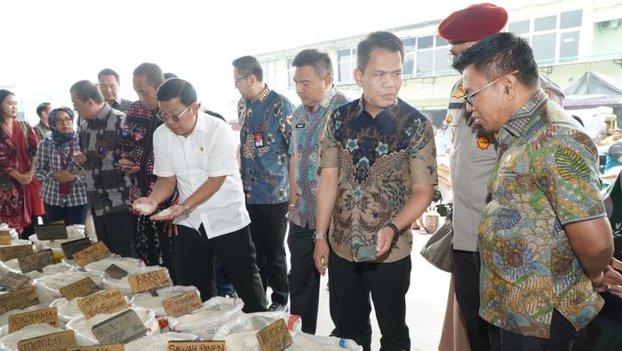 Kepala Badan Pangan cek beras di Pasar Cipinang