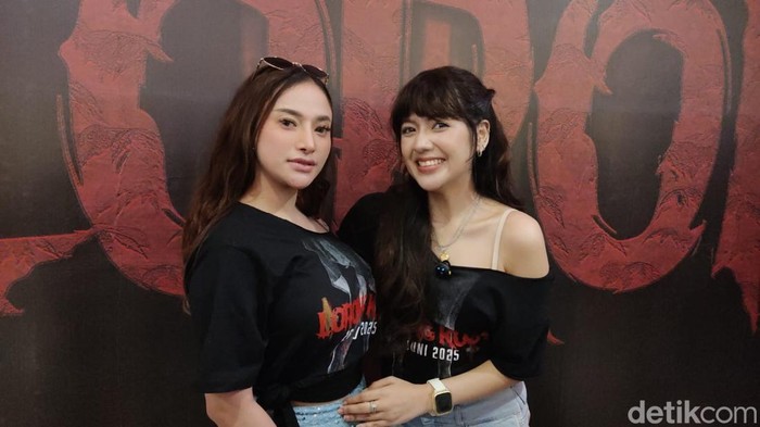 Lorong Kost Amel Alvi saat di gala premier film Lorong Kost.