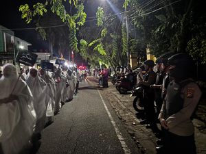 Serbaputih, Pawai Takbiran Idul Adha di Kuansing Riau Dijaga Tim Raga