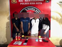 Edarkan Sabu Saat Malam Takbiran, 3 Pria-1 Wanita di Bima Ditangkap