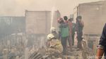 Penampakan Permukiman Padat di Penjaringan Ludes Terbakar