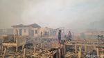 Penampakan Permukiman Padat di Penjaringan Ludes Terbakar