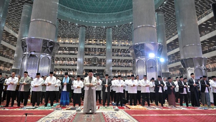 Ilustrasi salat Idul Adha