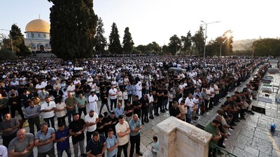 Ribuan Umat Padati Al-Aqsa, Rayakan Idul Adha di Tengah Ketegangan