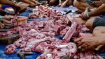 Semangat Kurban Warga Kebon Melati, Sembelih Kambing hingga Kerbau