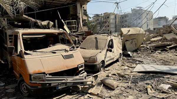 Serangan Udara Israel Hantam Lebanon, Ribuan Warga Mengungsi Saat Idul Adha