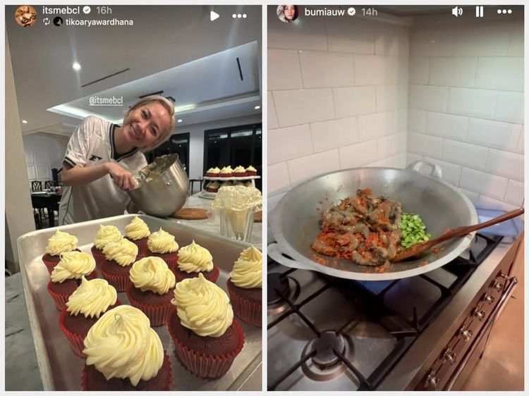 Spesial! BCL Bikin Udang Sambal Pete dan Chocolate Cake Buat Idul Adha