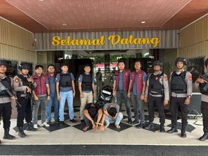 Tim Raga Bekuk 2 Pelaku Penjambretan yang Resahkan Warga di Rohul