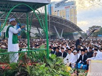 Khotbah Idul Adha Ustaz Dasad di Makassar, Ingatkan Pentingnya Bersyukur