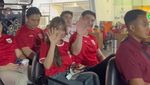Makin Lengket! Verrell Bramasta dan Fuji Nonton Bareng Indonesia Vs China