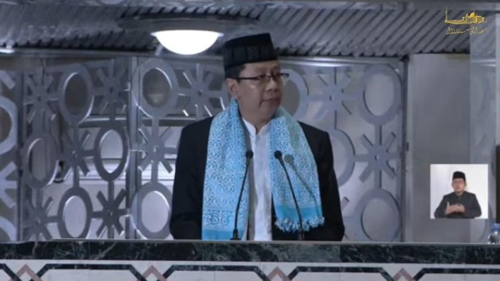 Khatib salat Idul Adha 1446 H Masjid Istiqlal, Wan Jamaluddin.