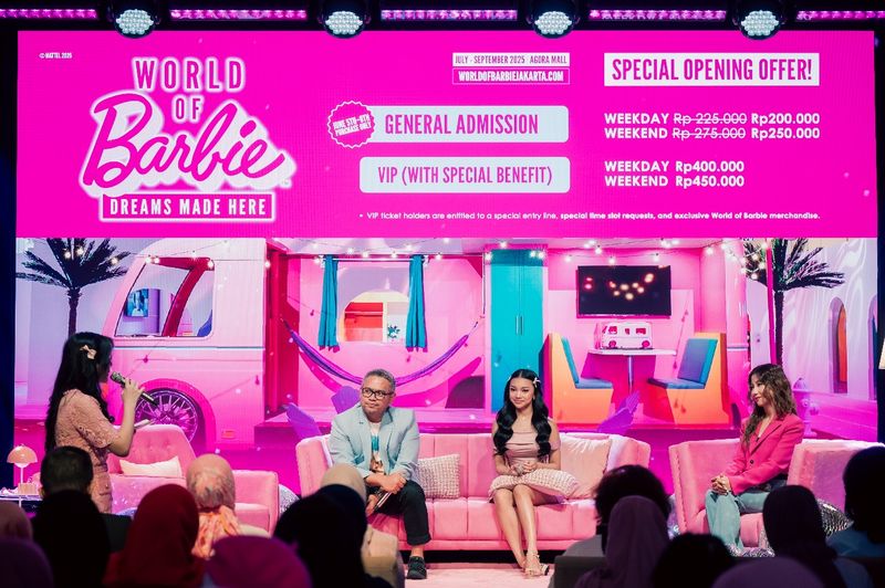 World of Barbie: Dreams Made Here hadir di Jakarta.
