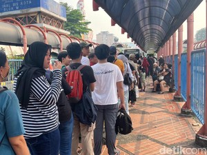 Rute Baru Transj ke Sekitar Jakarta Diserbu Penumpang Kala Long Weekend