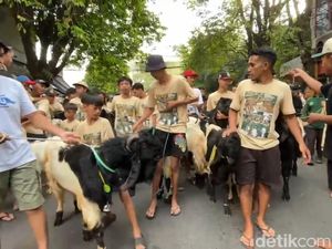 Tradisi Arak-arakan Kurban di Kidul Pasar Malang Lestari Sejak 1985