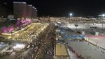 Begini Suasana Malam di Mina