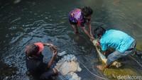 Pemanfaatan kali sebagai tempat mencuci jeroan dipilih karena praktis dan sudah menjadi kebiasaan turun-temurun, meski menimbulkan pertanyaan soal kebersihan dan dampaknya terhadap lingkungan.