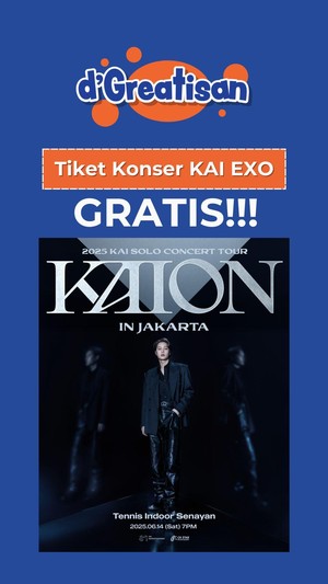dGreatisan: Tiket Konser Kai EXO Gratis!