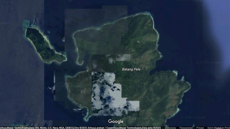Foto Satelit Kerusakan Raja Ampat karena Tambang Nikel