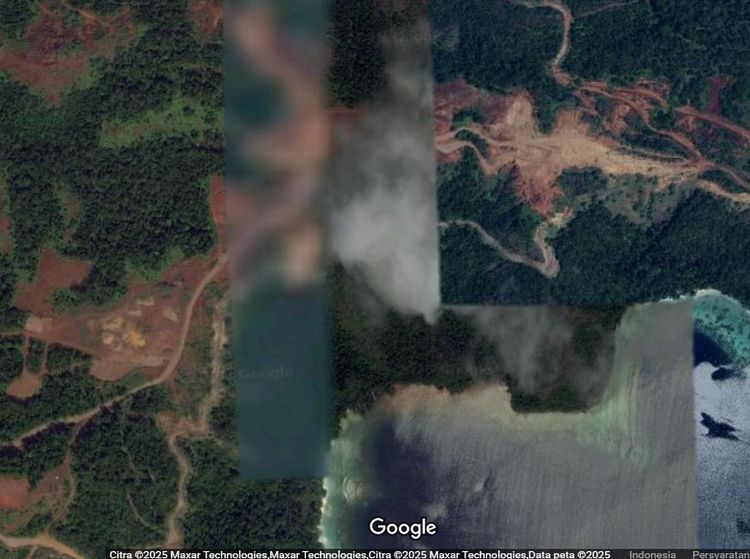 Izin 4 Tambang Raja Ampat Dicabut, Ini Wujudnya di Google Maps