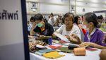 Gaya Para Pencari Kerja di Job Fair Negara Tetangga RI