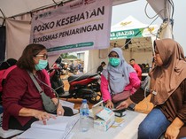 Layanan Kesehatan Dikerahkan di Pengungsian Kebakaran Kapuk Muara