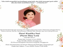 Nenek Rio Haryanto Meninggal Dunia, Sempat Dirawat di RS Singapura