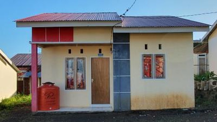 Penampakan rumah di Perumahan Mutiara Helena Residence