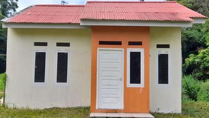 Penampakan rumah di The Harvest Land Lembean
