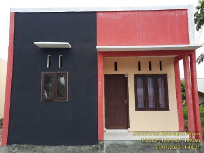 Penampakan rumah di Watudambo Permai
