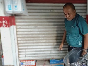 Toko Pensiunan Polisi di Pasar Wonoasih Dibobol Maling, CCTV Dirusak