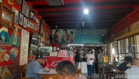 Foto: Suasana Warkop Koboi Surya Indah Top di Kecamatan Tiga Binanga, Karo. (Nizar Aldi/detikSumut)