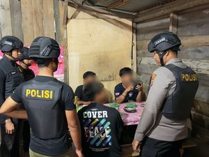 Polres Pelalawan Tingkatkan Keamanan Malam Hari dengan Patroli Tim Raga
