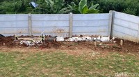 Saat ini TPU Terpadu Cibiru sudah terisi empat makam.