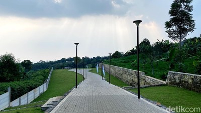 Bak Terasering, Ini Potret Area Makam Baru di Cibiru