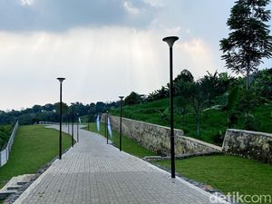 Bak Terasering, Ini Potret Area Makam Baru di Cibiru