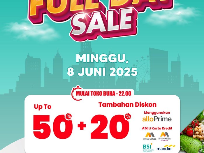 Transmart Full Day Sale 8 Juni 2025 Transmart Full Day Sale 8 Juni 2025